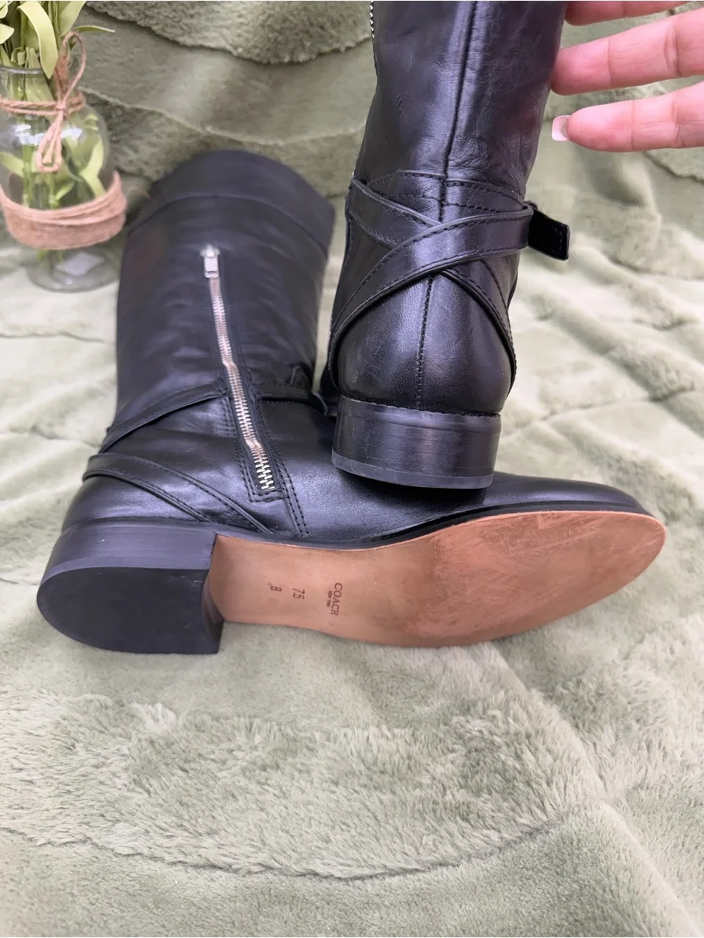 Coach tall boots